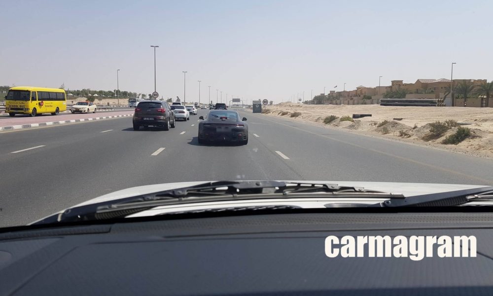 Porsche 911 spied in Dubai - 2