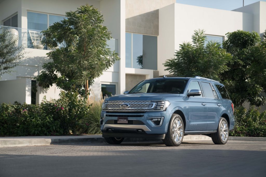 2018 Ford Expedition - Blue Exterior - Front Side View
