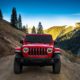 2018 Jeep Wrangler Rubicon - Red Exterior - Front View - Zoomed In