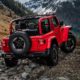 2018 Jeep Wrangler Rubicon - Red Exterior - Rear Side View