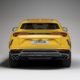 2018 Lamborghini Urus SUV - Yellow Exterior - Rear View
