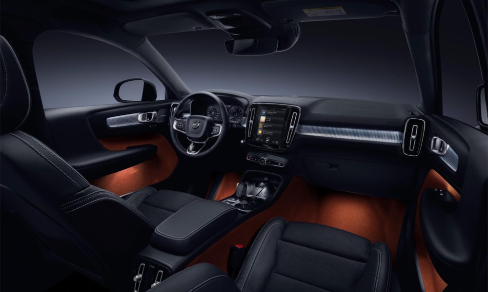 2018 Volvo XC40 - Interior - Black Upholstery