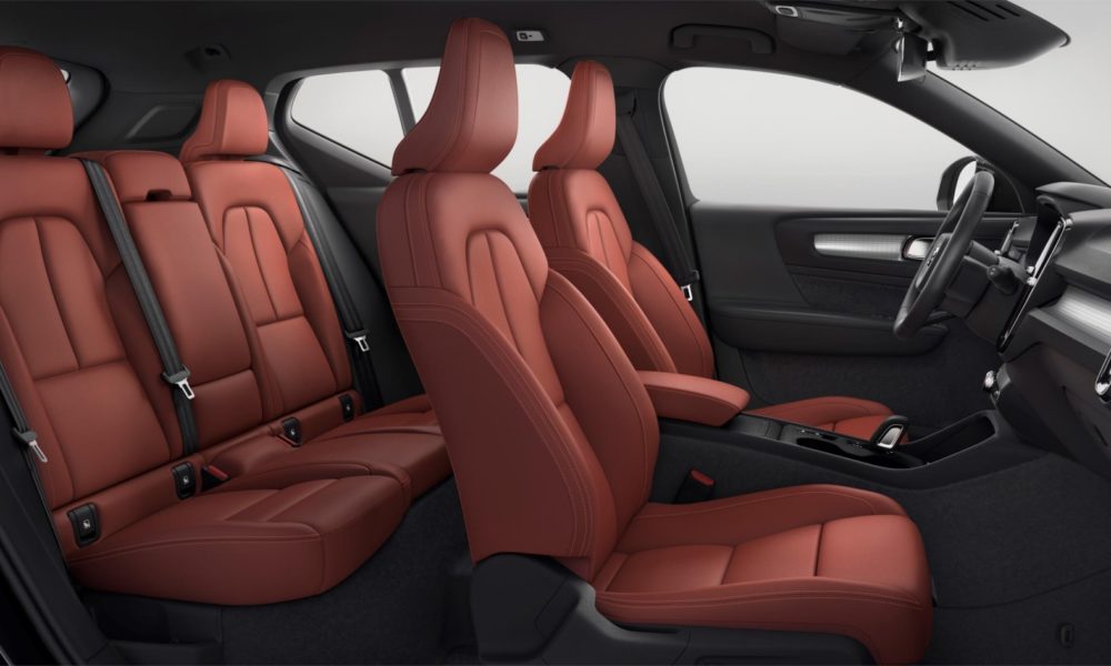 2018 Volvo XC40 - Interior - Seating - Red Upholstery